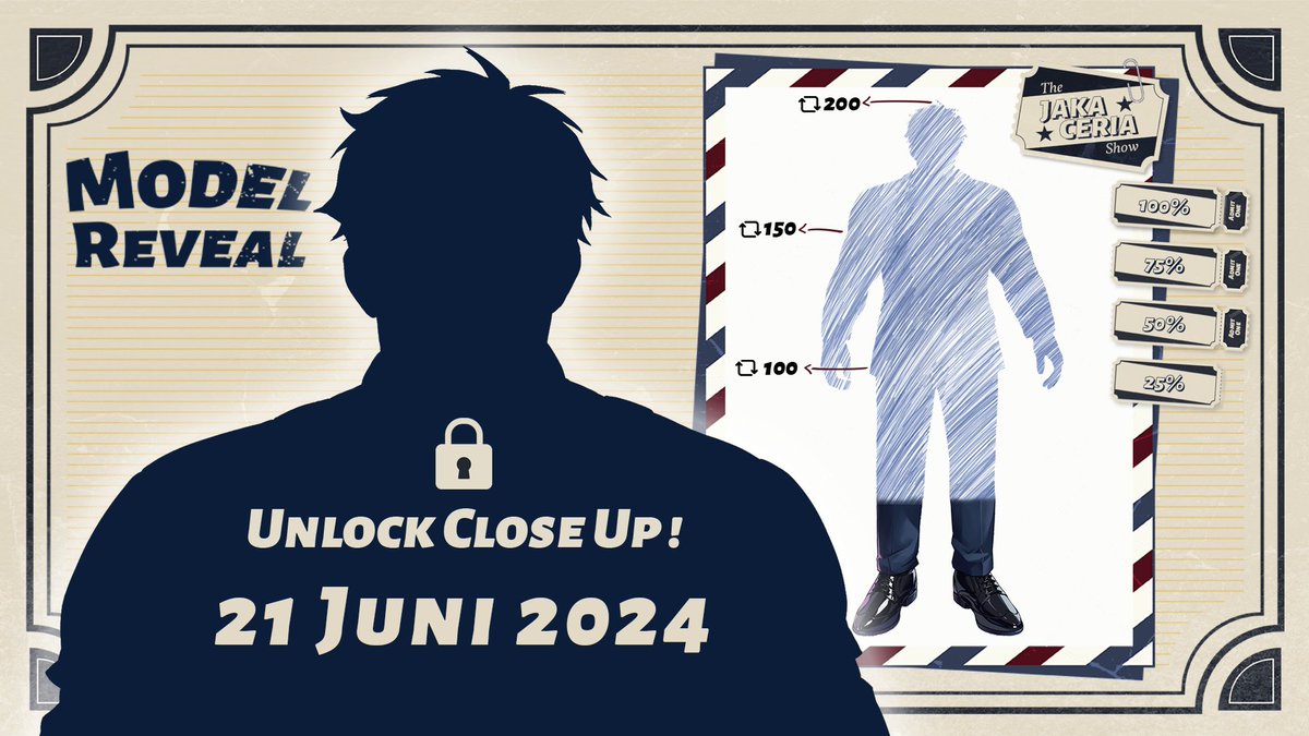 📃 JAKA NEW OUTFIT REVEAL <== 25% ==> 📃

CHOTTO MATTE Y'ALL ARE CRAZY FAST I CAN'T KEEP UP

A quarter of the way there, can't stop won't stop ikzzz  

♡︎ + ⟳ very much appreciated~ 

#Vtuber #VtuberID #VtuberUprising ⁠#ModelReveal