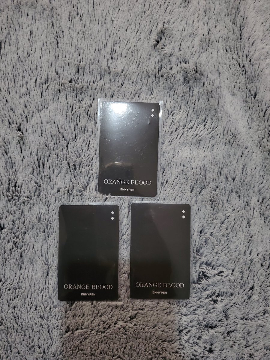 ENHYPEN ORANGE BLOOD PC 
- Jay, Heesung, Jungwon

₱ 85 EA 

Take all for: 200 pesos! 

Up, up, up!