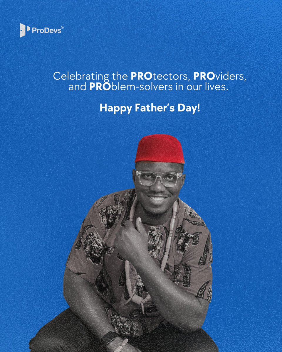 Prodevs_io's tweet photo. To the dads who build dreams and fix everything, Happy Father’s Day! 

#FathersDay #SuperDads #ProDevs #FamilyFirst #DadLife #ThankYouDad #happyfathersday https://t.co/ONeQFXPLBx