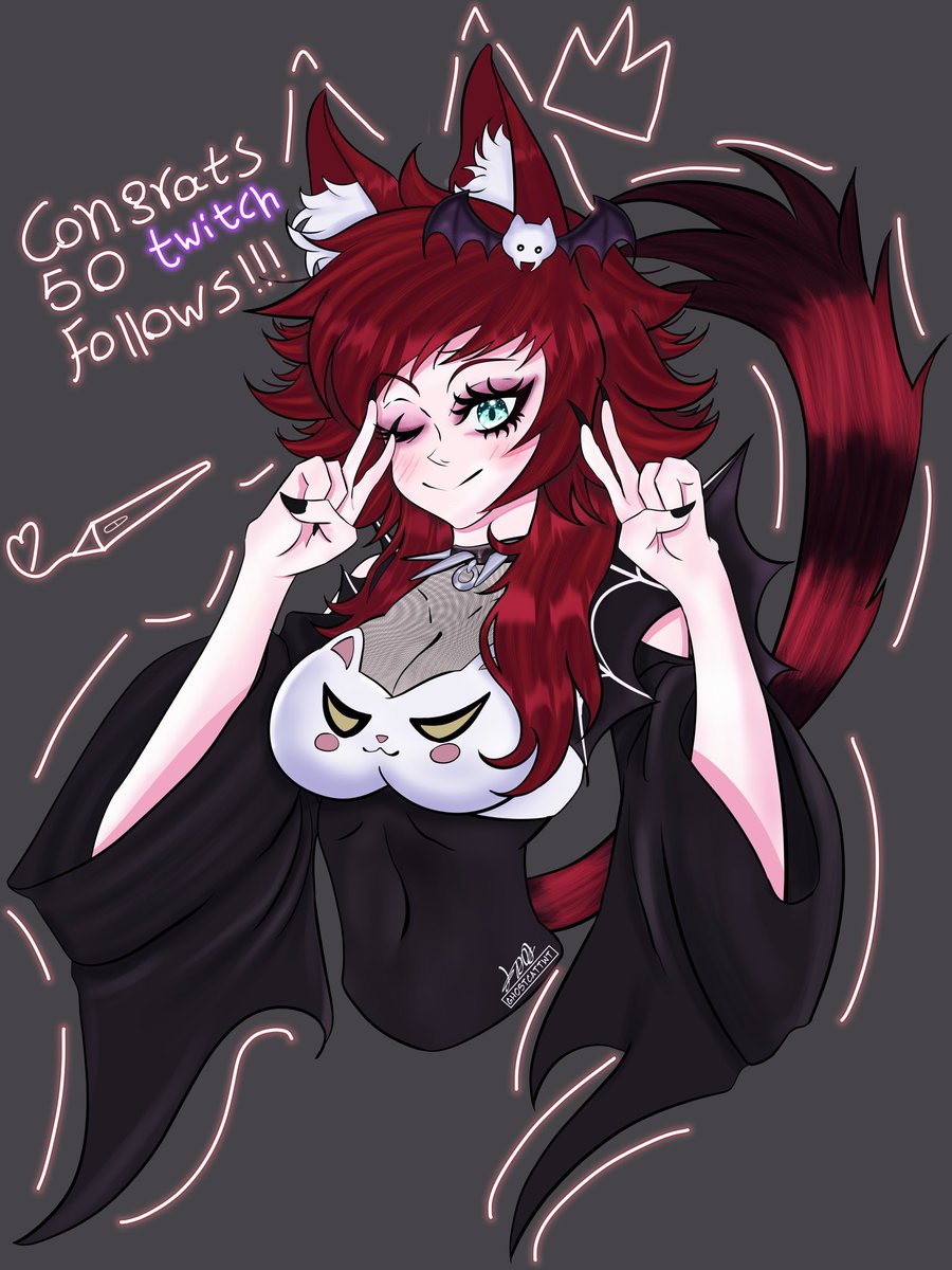 GhostCatT_T's tweet photo. Here a little art for @azurithenekobat to celebrate close to twitch affiliation UwU💖💖💖

I hope to collab more with you in the future, and see more of your art OwO🩵🩵🩵 https://t.co/Vf6JQ9wg48