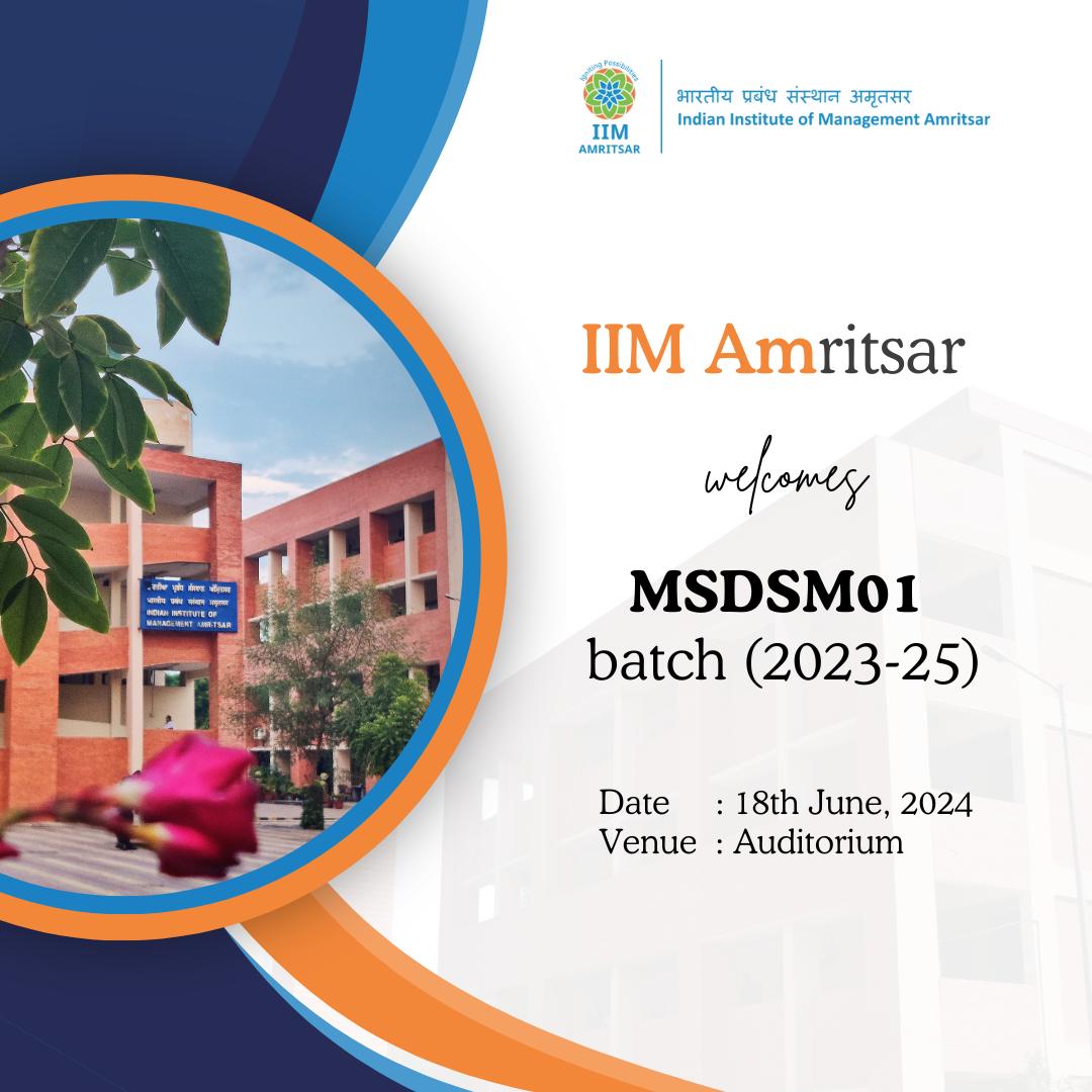 IIM Amritsar tweet media