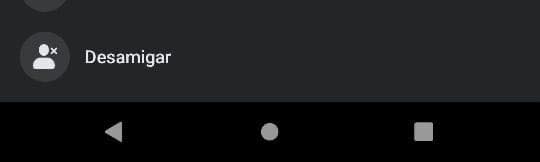 weey, cómo no amar el portugués si literalmente la opción de "eliminar amigo" es "DESAMIGAR"