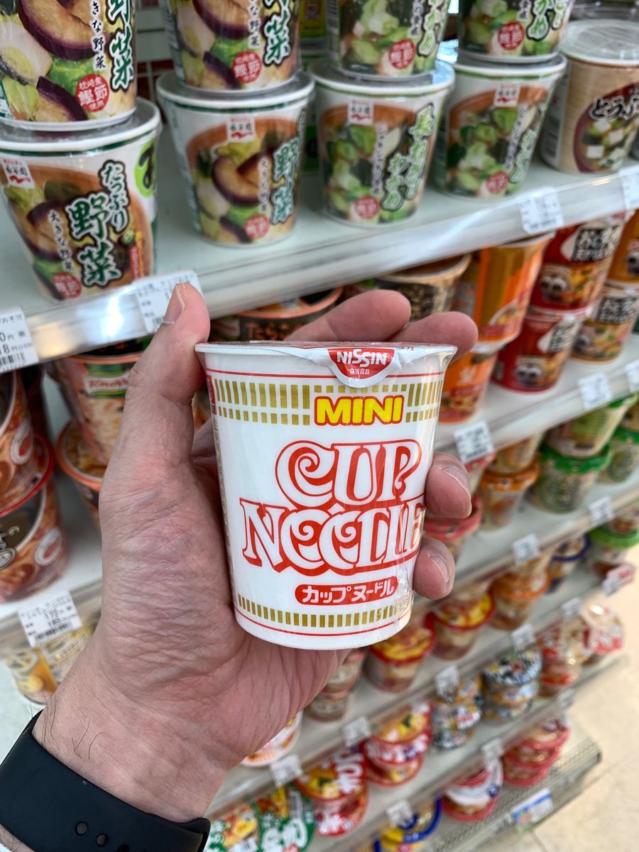 2old4toys's tweet photo. A little Cup Noodle once in a while can’t do you any harm. https://t.co/OTuaNMdtWQ
