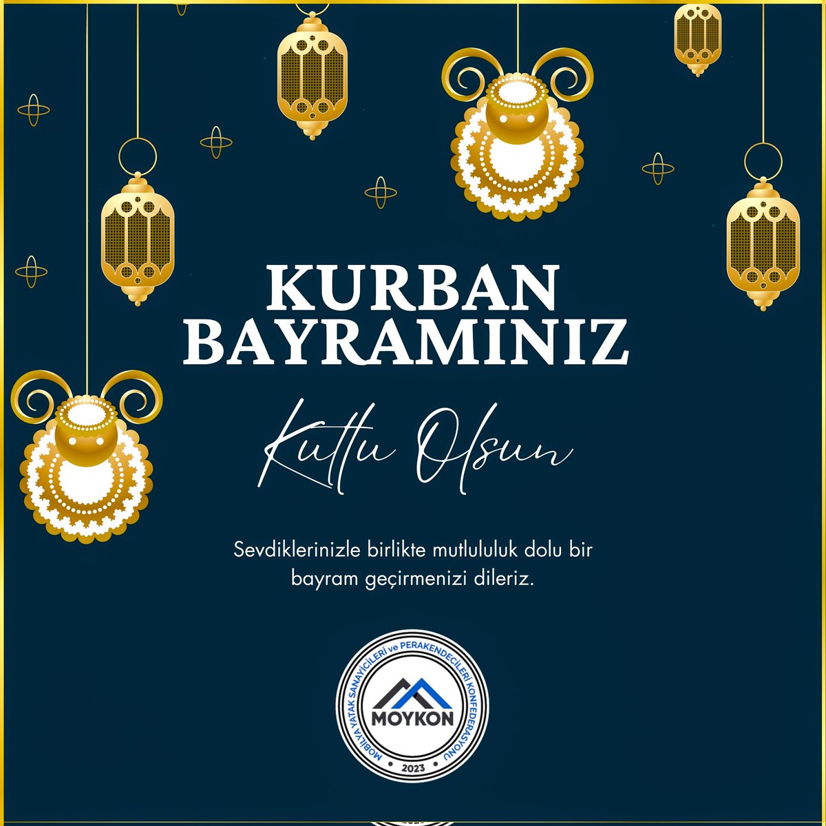 Sağlık, mutluluk ve huzur dolu bir bayram dileğiyle.. 

#moykon #kurbanbayramı #kutluolsun