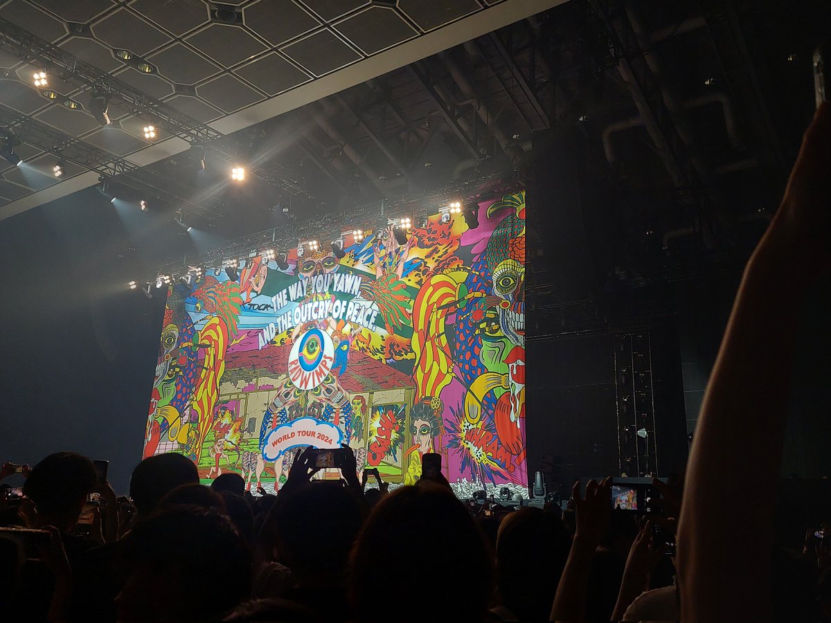 yu_RAD_'s tweet photo. 2024.06.15　RADWIMPS　石川

Final！楽しすぎました最高

 #RADWIMPS
#THEWAYYOUYAWNANDTHEOUTCRYOFPEACE https://t.co/CVxbonrfh9