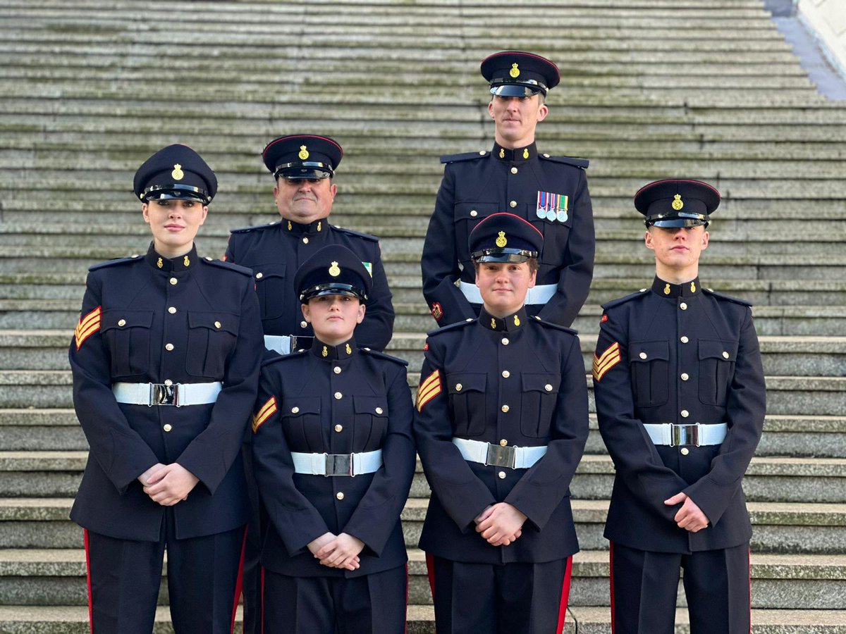 136Detachment's tweet photo. Historic day for 136 Detachment, SW London ACF as Cpl M represented PWRR at the King's Trooping the Colour. A first for our cadets at such a prestigious event. Cheers to Cpl M's success! 🎉🇬🇧
#ProudToServe #136Detachment #ValiantPride #SW16 #Wimbledon @PWRR_TheTigers @SWLondonACF https://t.co/0rGYkoaVbh