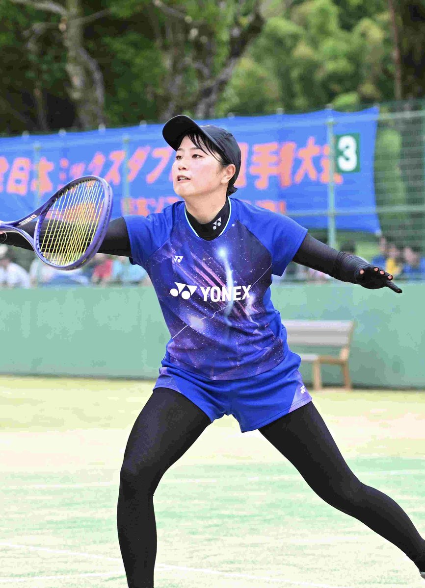 2024 #全日本ミックスダブルス ⛩️🦌 #TeamYONEX から吉田澪奈が内本