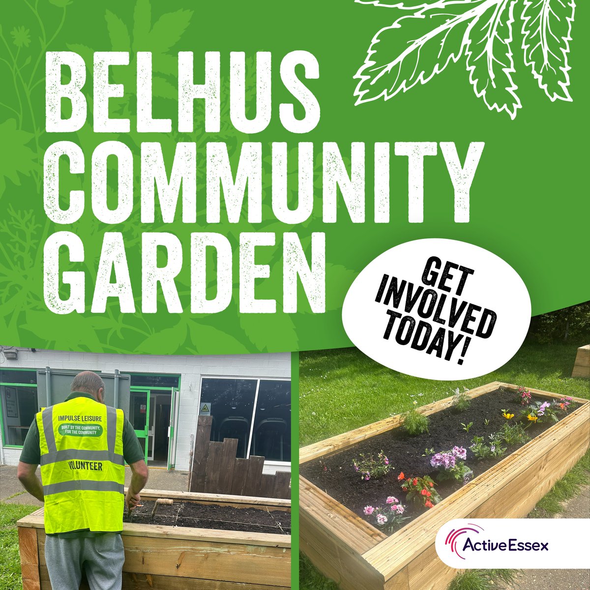 👩‍🌾 Designed for the community, by the community!👨‍🌾

Our community garden thrives thanks to dedicated volunteers like you! Volunteering in the garden offers a way to stay active and meet like-minded people. Ready to dig in? Join us this June! 🌼

#ImpulseLeisure #Volunteer