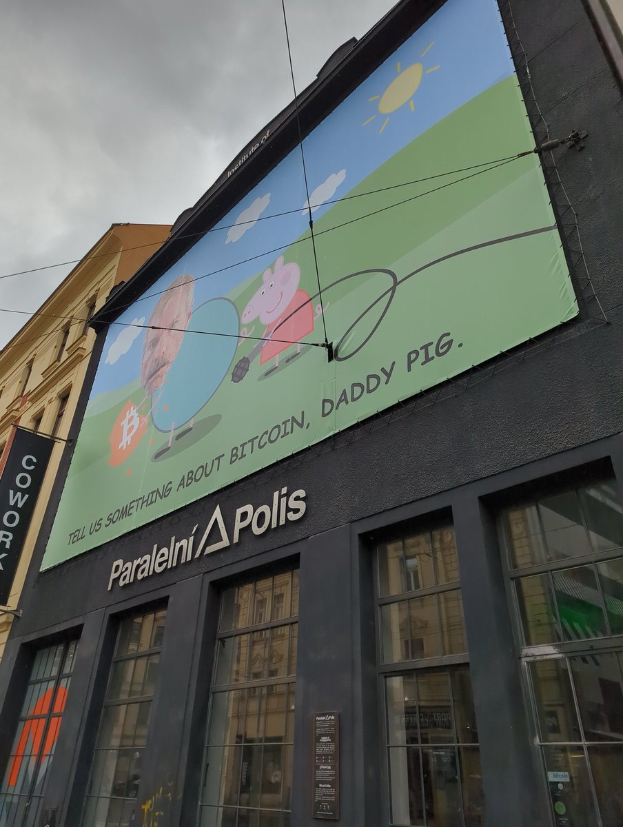 SCRYBZ Collective (@ordinalscrybz) on Twitter photo gm from Prague!
today's Ordinals exhibition at <a href="/Paralelni_polis/">Paralelni Polis</a> opens doors at 5pm
introduction to ORD starts ~6pm with a guided tour of exhibited works to FOLLOW.
there is 'Bitcoin Beer' meetup concurrent to our event
P.S. register on LUMA for a free drink! gm from Prague!
today's Ordinals exhibition at <a href="/Paralelni_polis/">Paralelni Polis</a> opens doors at 5pm
introduction to ORD starts ~6pm with a guided tour of exhibited works to FOLLOW.
there is 'Bitcoin Beer' meetup concurrent to our event
P.S. register on LUMA for a free drink!