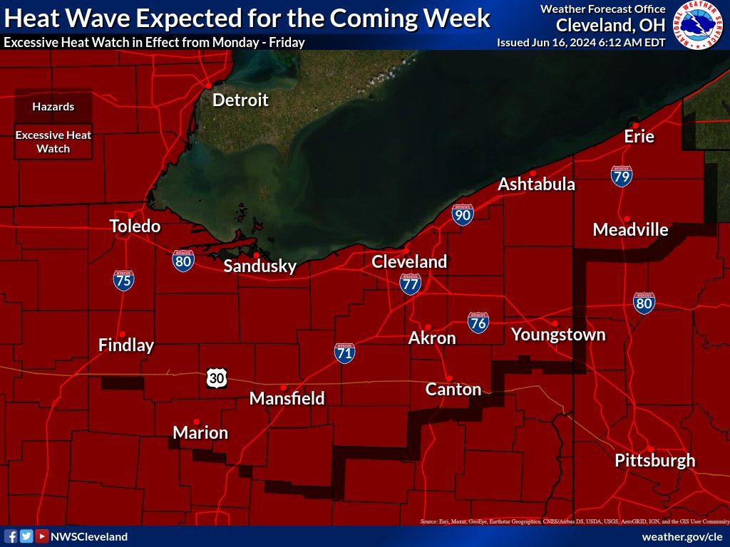 NWS Cleveland tweet media