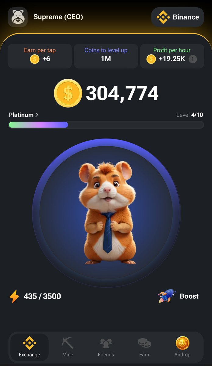 SupremeTrades__'s tweet photo. $TON Tap to earn Airdrop 🪂

Use my referral link to play, free money to tap on a screen on @telegram 

It also has built in mining features that earns you coins while you are not playing 

$NOT was the same style and did well https://t.co/HDGMPJl4Tz