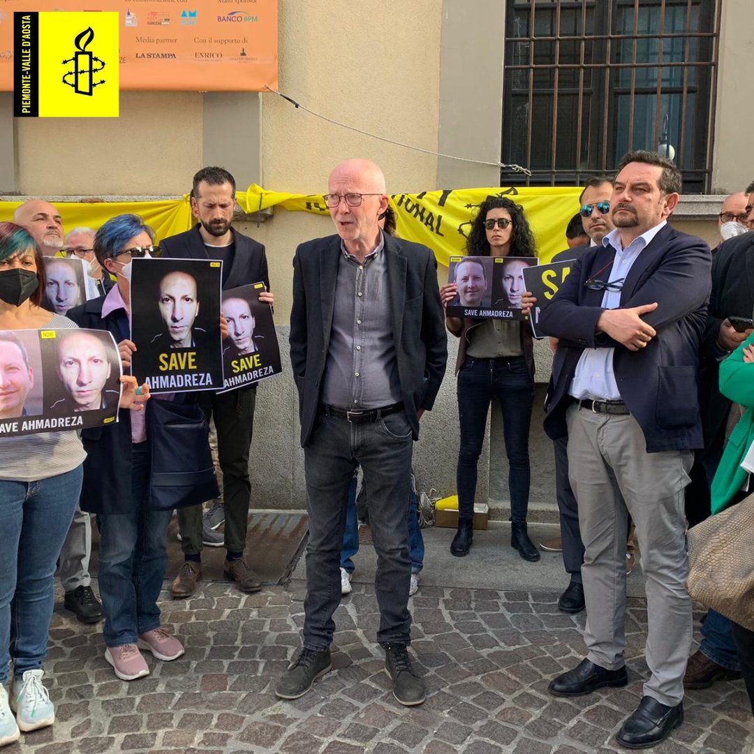 Amnesty International - Vercelli (@amnestyvercelli) on Twitter photo Ahmadreza Djalali, il medico, docente per anni presso <a href="/UniAvogadro/">UPO - Università</a> di #Novara, arrestato nel 2016 e condannato a morte per “spionaggio”, è stato escluso dallo scambio di detenuti di ieri tra Svezia e Iran.
Leggi: tinyurl.com/8cypw3d2
#saveahmadreza
<a href="/amnestyitalia/">Amnesty Italia</a> <a href="/VMehrannia/">Vida Mehrannia</a> Ahmadreza Djalali, il medico, docente per anni presso <a href="/UniAvogadro/">UPO - Università</a> di #Novara, arrestato nel 2016 e condannato a morte per “spionaggio”, è stato escluso dallo scambio di detenuti di ieri tra Svezia e Iran.
Leggi: tinyurl.com/8cypw3d2
#saveahmadreza
<a href="/amnestyitalia/">Amnesty Italia</a> <a href="/VMehrannia/">Vida Mehrannia</a>