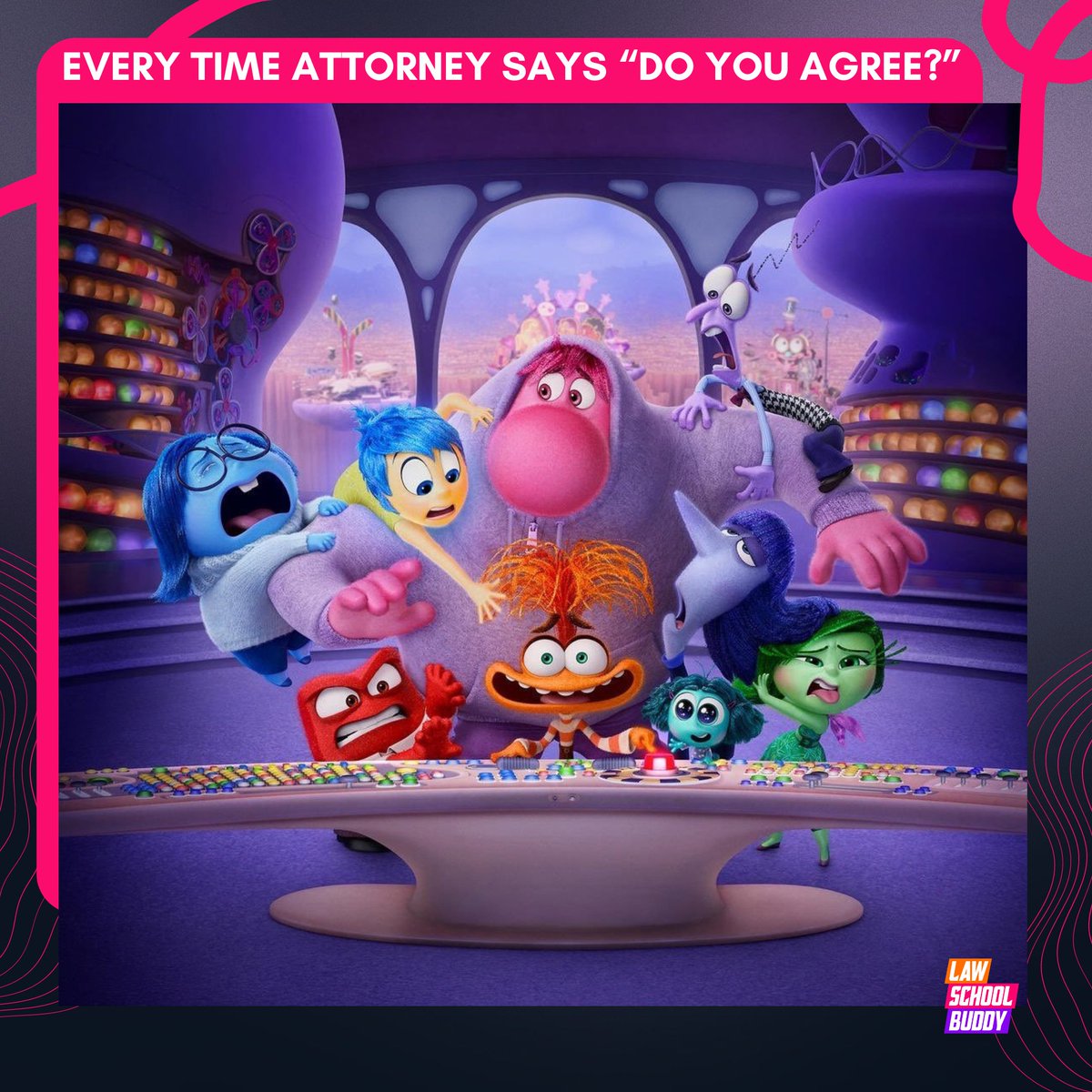 lawschool_buddy's tweet photo. Fear + Embarrassment + Anxiety attack!
#InsideOut2 #RemainStanding https://t.co/biWQzxrnCa