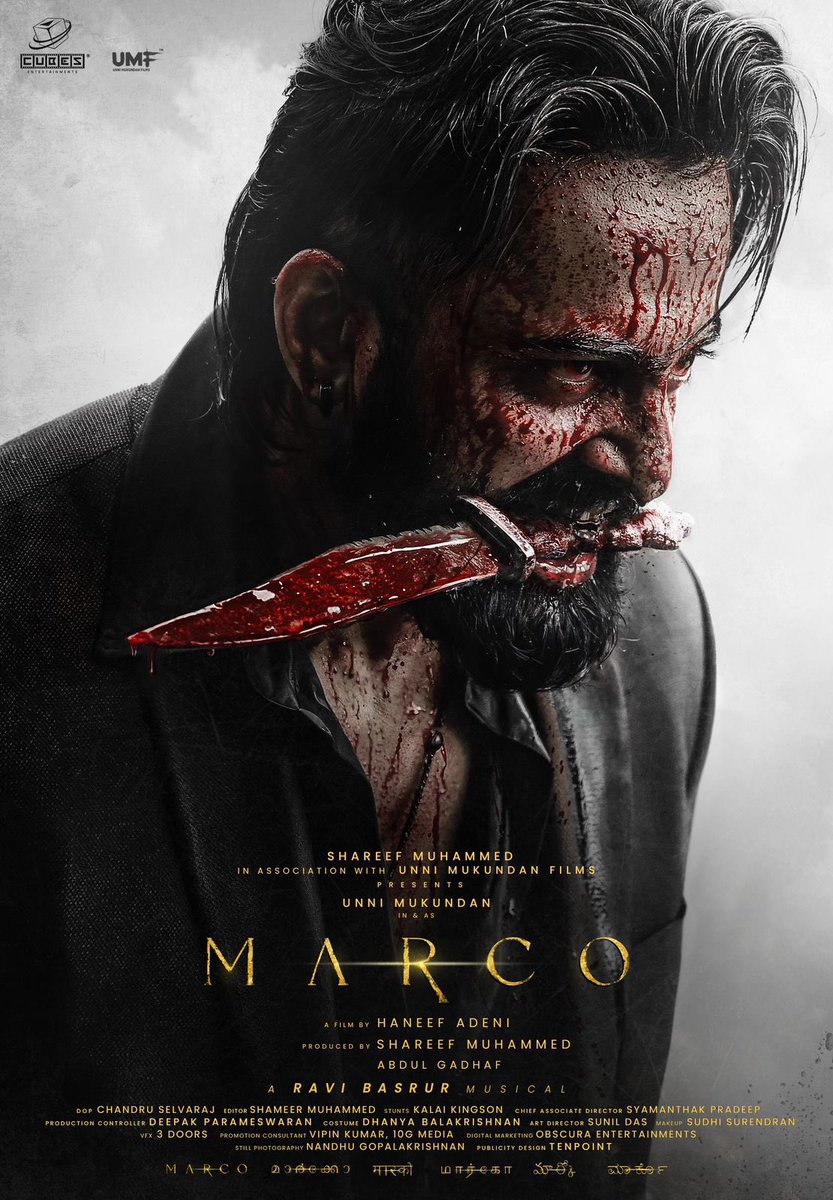 akhil4343's tweet photo. കിടിലം First Look💥

#Marco #MarcoFirstLook https://t.co/JE5KA3XF6R