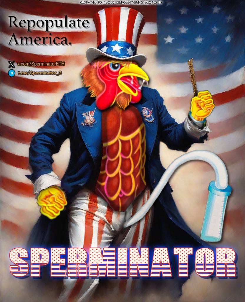SperminatorETH's tweet photo. @cb_doge Sperminator agrees wholeheartedly

Kids are our future so keep up the good work all you sperminators 🫶 https://t.co/YNuwapchBl