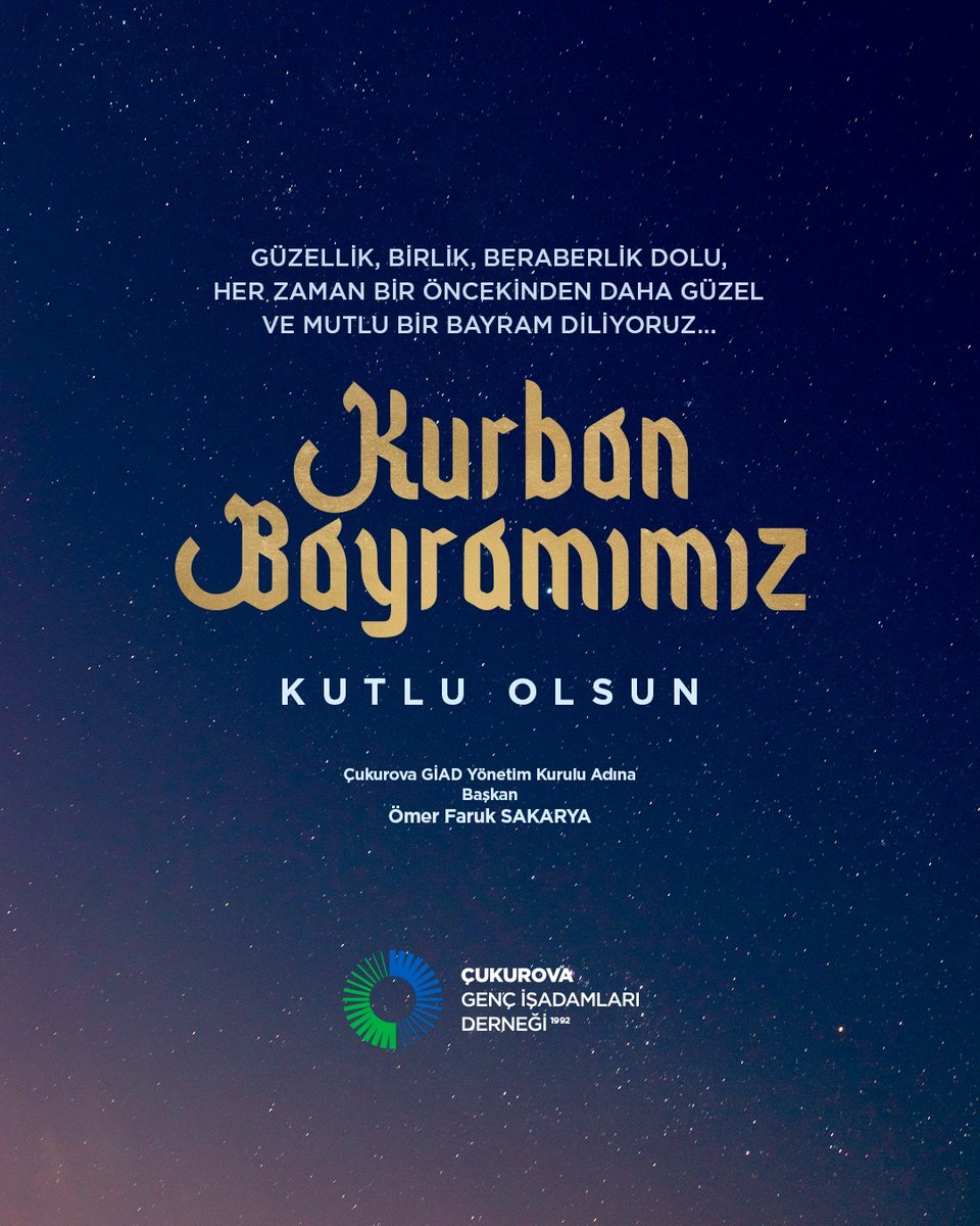Cukurova GIAD tweet media