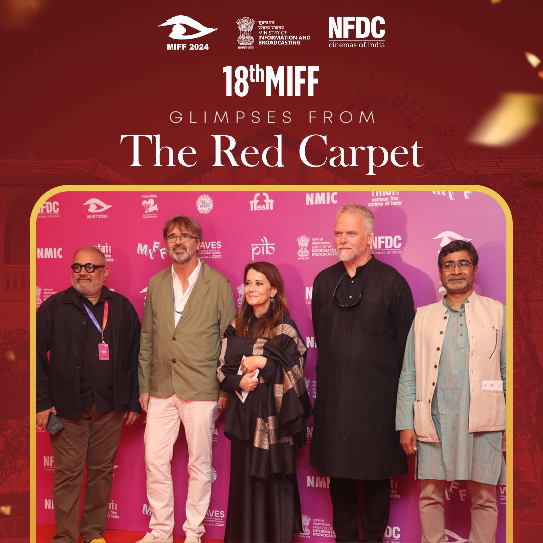 MIB_India's tweet photo. At the 18th edition of the Mumbai International Film Festival, diverse perspectives of people from various walks of life and expertise contributed to the festival's credibility and artistic standards.
#miff #redcarpet #filmdivision #documentaries
@miff_india @nfdcindia @PIB_India @DDNewsHindi @airnewsalerts