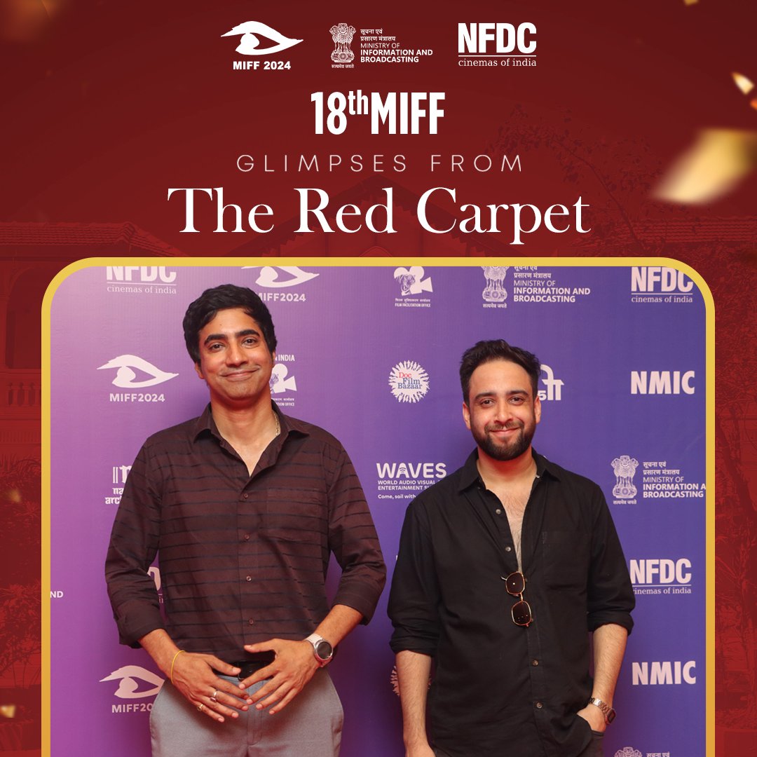 MIB_India's tweet photo. At the 18th edition of the Mumbai International Film Festival, diverse perspectives of people from various walks of life and expertise contributed to the festival's credibility and artistic standards.
#miff #redcarpet #filmdivision #documentaries
@miff_india @nfdcindia @PIB_India @DDNewsHindi @airnewsalerts