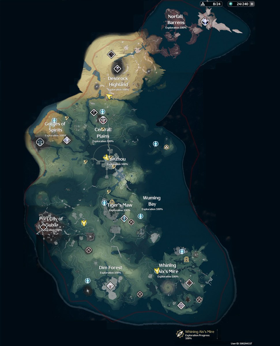 I did it 💯🗺️ #WutheringWaves