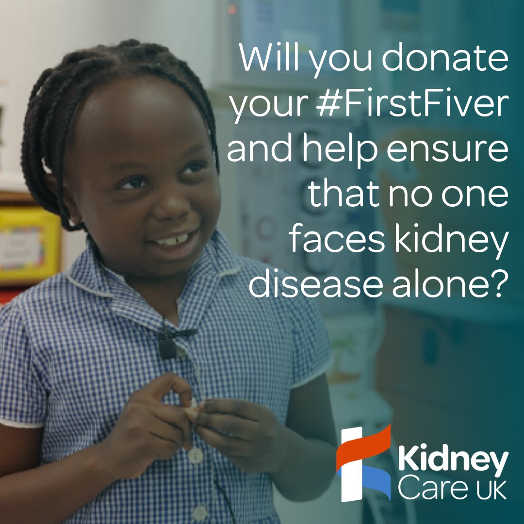 kidneycareuk's tweet image. 💷 The #FirstFiver challenge is in full swing! Thank you so much to everyone who has donated so far. Find out more about the difference your first new £5 note featuring King Charles III could have: kidneycareuk.com/3wQYZUD