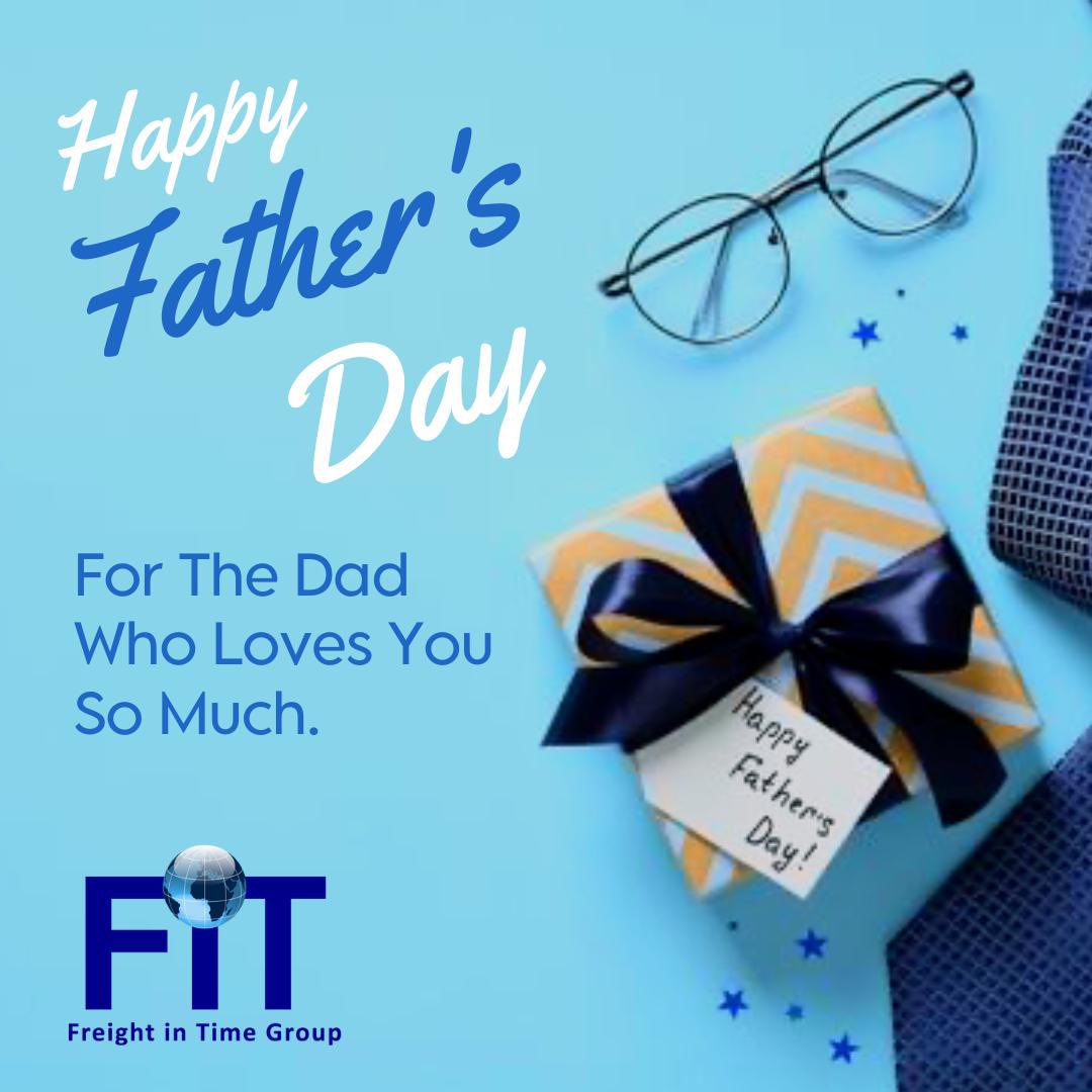 _freightintime's tweet photo. ✨Happy Father’s Day!♥️

This Father's Day, we celebrate all the dads who keep things moving, from the ones who pick up packages to the ones who deliver smiles. Thank you for your dedication, both at home and on the road! 

#HappyFathersDay #FreightInTime #LogisticsExcellence https://t.co/DiGU7WDN0g