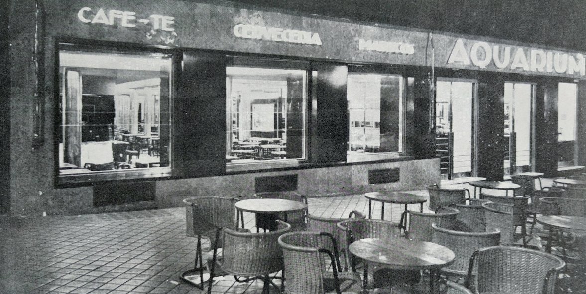 Café Aquarium - C/Alcalá, 39 (actual 35) - Madrid
#Madriddesaparecido