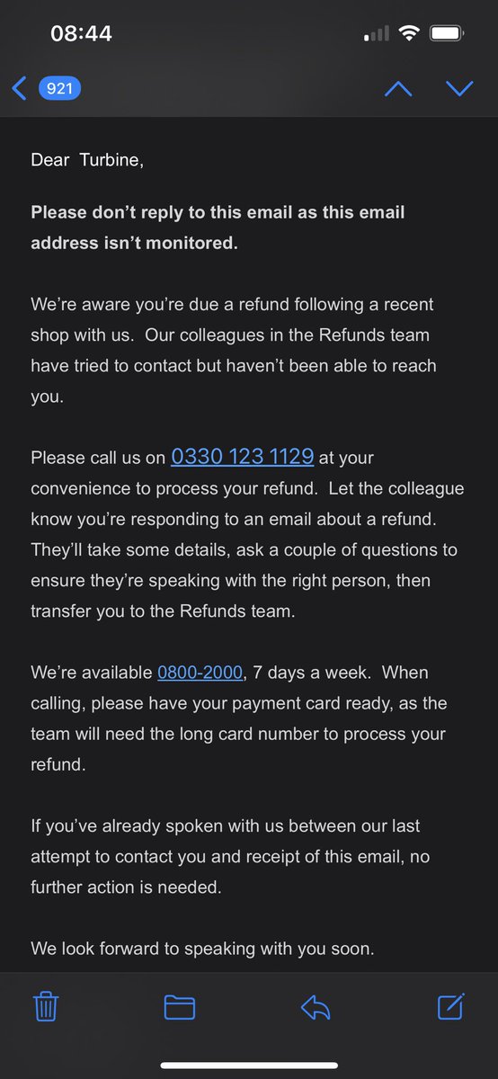 kit_renTON's tweet photo. @sainsburys do you know why you have sent this email completely lying? Your not available 7 days a week so why put this in an email https://t.co/yB6tAEGMWR