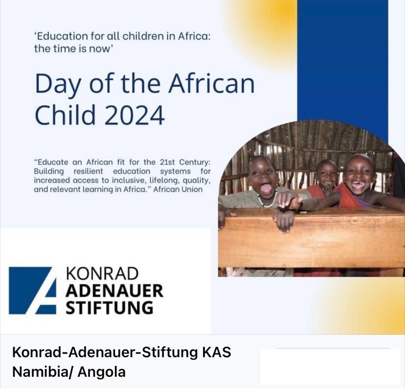 We are happy to celebrate the Day of the African Child. Let’s hold hands to improve the education of the African Child for a brighter future.