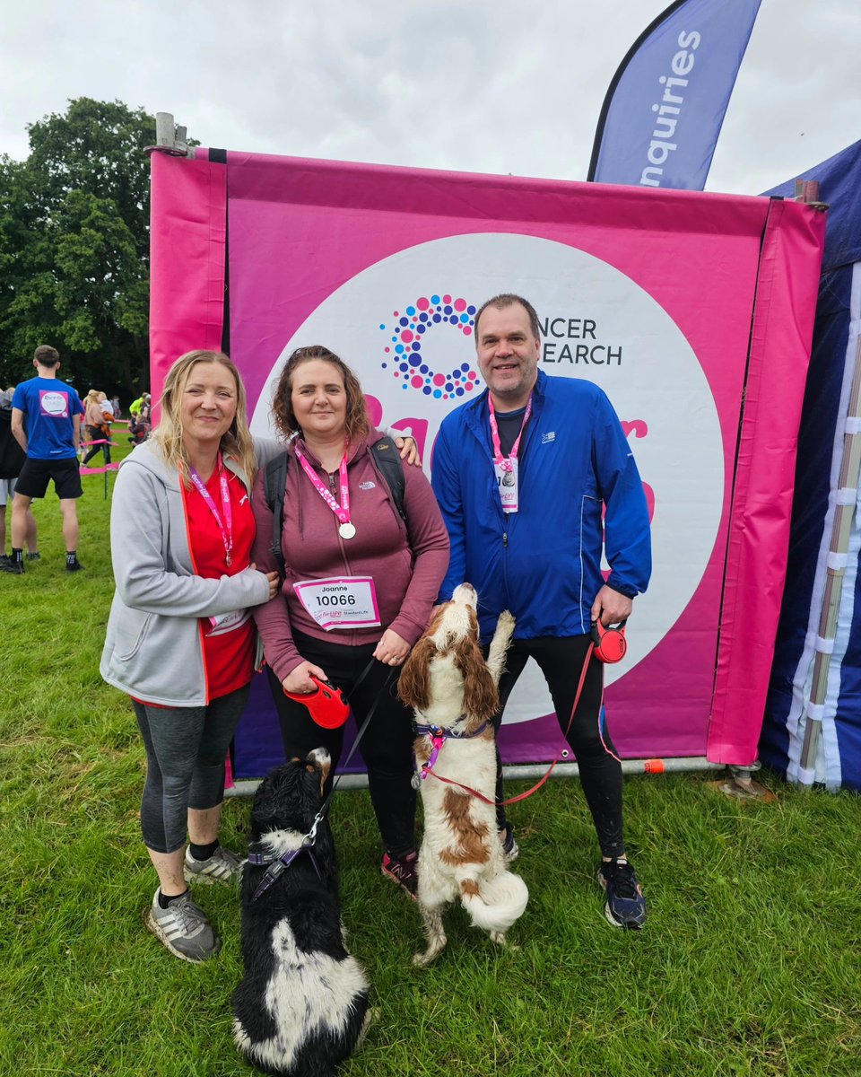 runawaygirl248's tweet image. #Raceforlife all done yesterday morning in the #Wakefield 5K and all in the very heavy rain! We all needed a shower again when we got home, but good fun as always 😍
#raceforlife #fundraising
