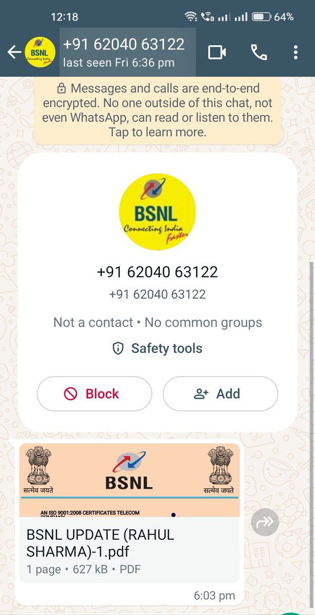 AmaHabib's tweet photo. @BSNLCorporate @BSNL_MH 
What is this? https://t.co/YHkq95ljNr