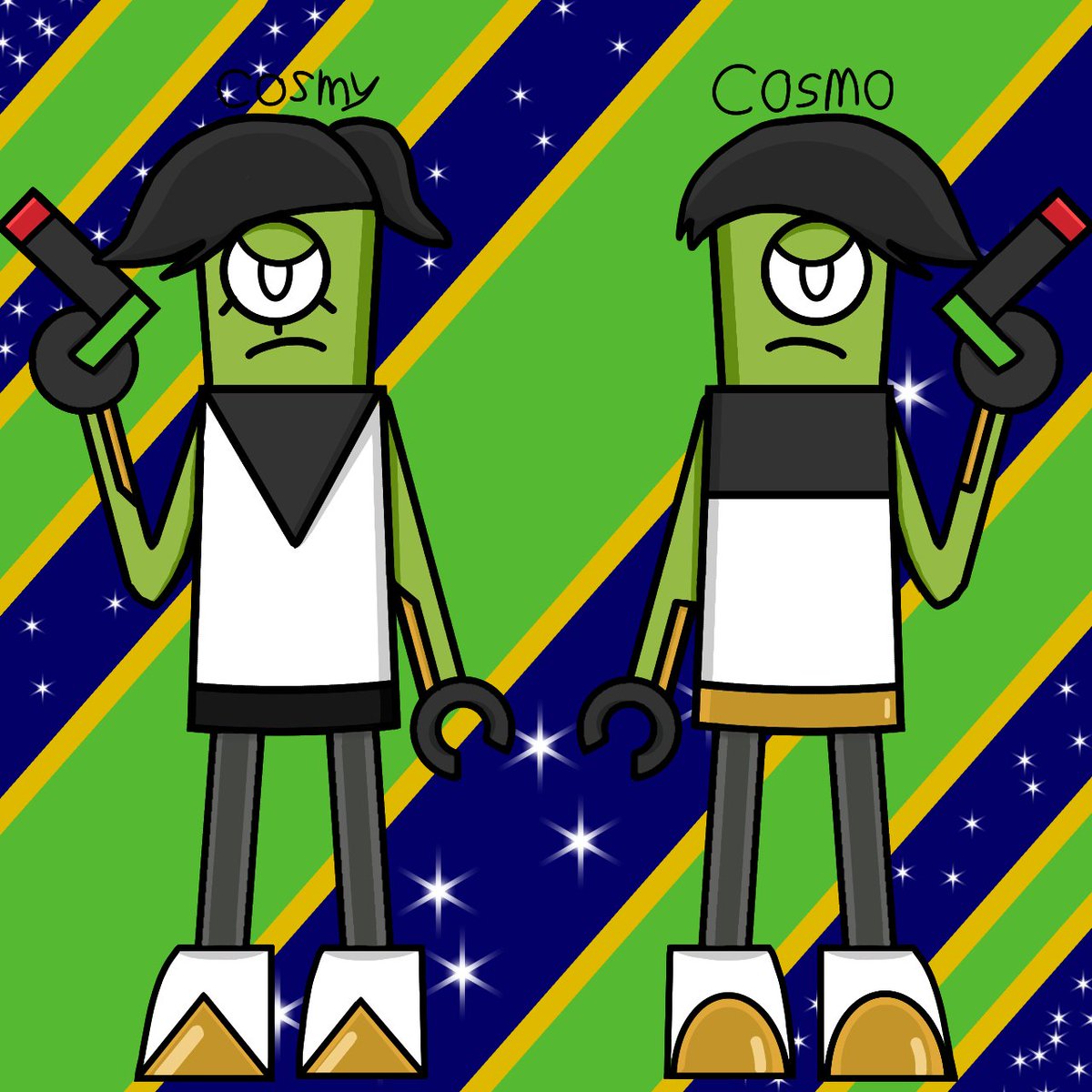 Ramazan90356883's tweet photo. Meet Twins Orbitons Solider's Cosmo Cosmy. #mixels #mixelsoc #mixelsfanart #orbitons #ocart @MixelsLGBTQ @Mixelfangirl100 @mixelsfan2015 https://t.co/1L36rHJIQa