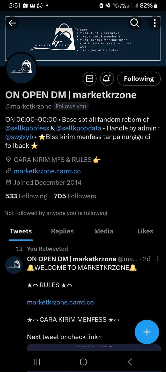 msshxxbi131's tweet photo. @marketkrzone Terima kasih info dan folbacknya miminnn💜🩶
Semoga kali ini aman terus akunnya, aminnn https://t.co/iieSuLWn9J