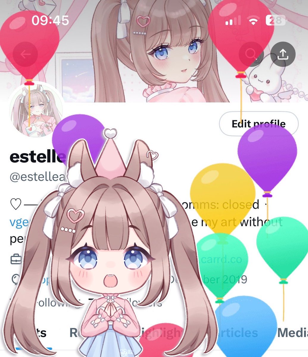 estelle ୨୧ tweet media