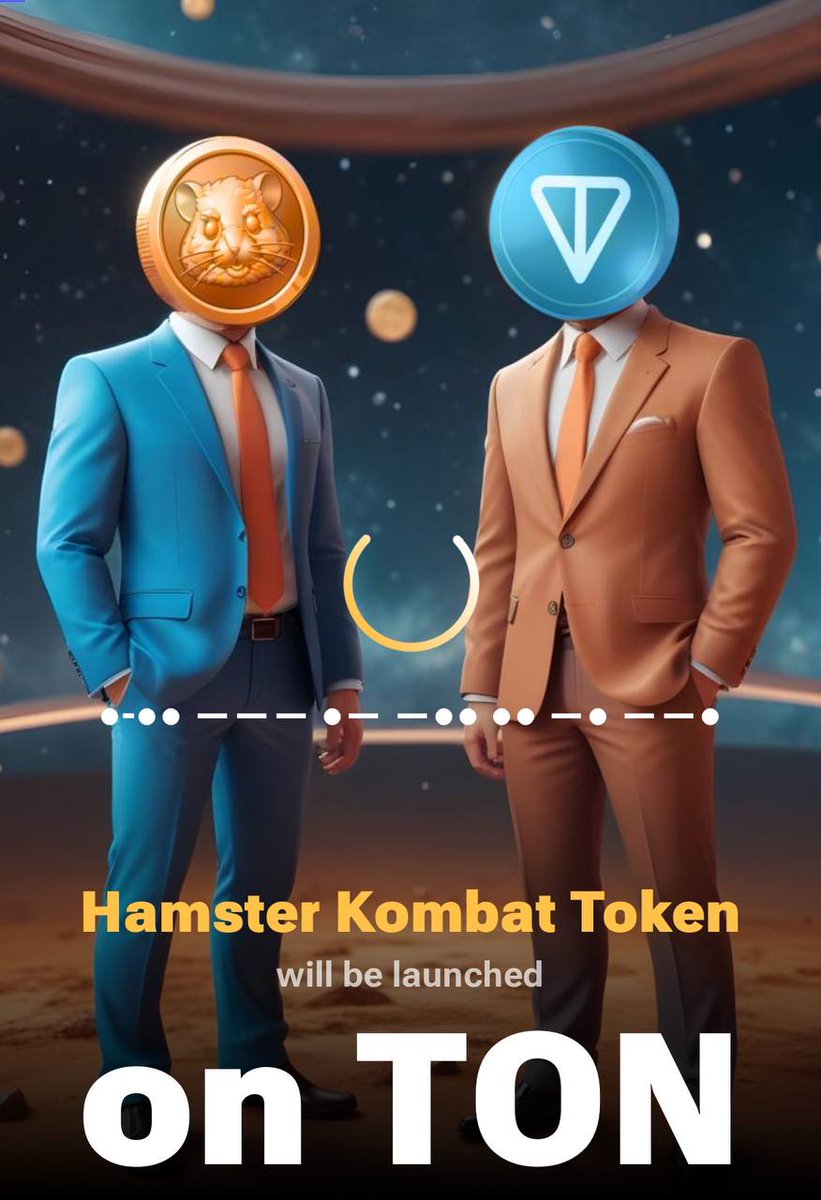 Plays with me, become cryptoexchange CEO and get a token airdrop!
💸 +2k Coins as a first-time gift
🔥 +25k Coins if you have Telegram Premium

🔗👇
t.me/hamster_kombaT…

#HamsterKombat $TON #Notcoin #Hamster #tapswap #memecoin #mining #mine #coin #crypto #Airdrop