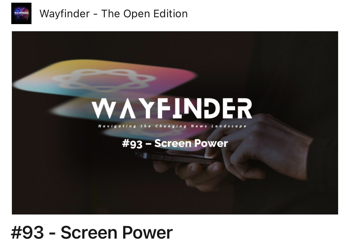 📣 Wayfinder #93 is out: This week, a look beyond Apple Ai features: what is the underlying strategy? Forbes vs Perplexity, the challenges in AI-driven content generation, new insights on bundling, a manifest for the future of the internet and much more. linkedin.com/pulse/93-scree…?