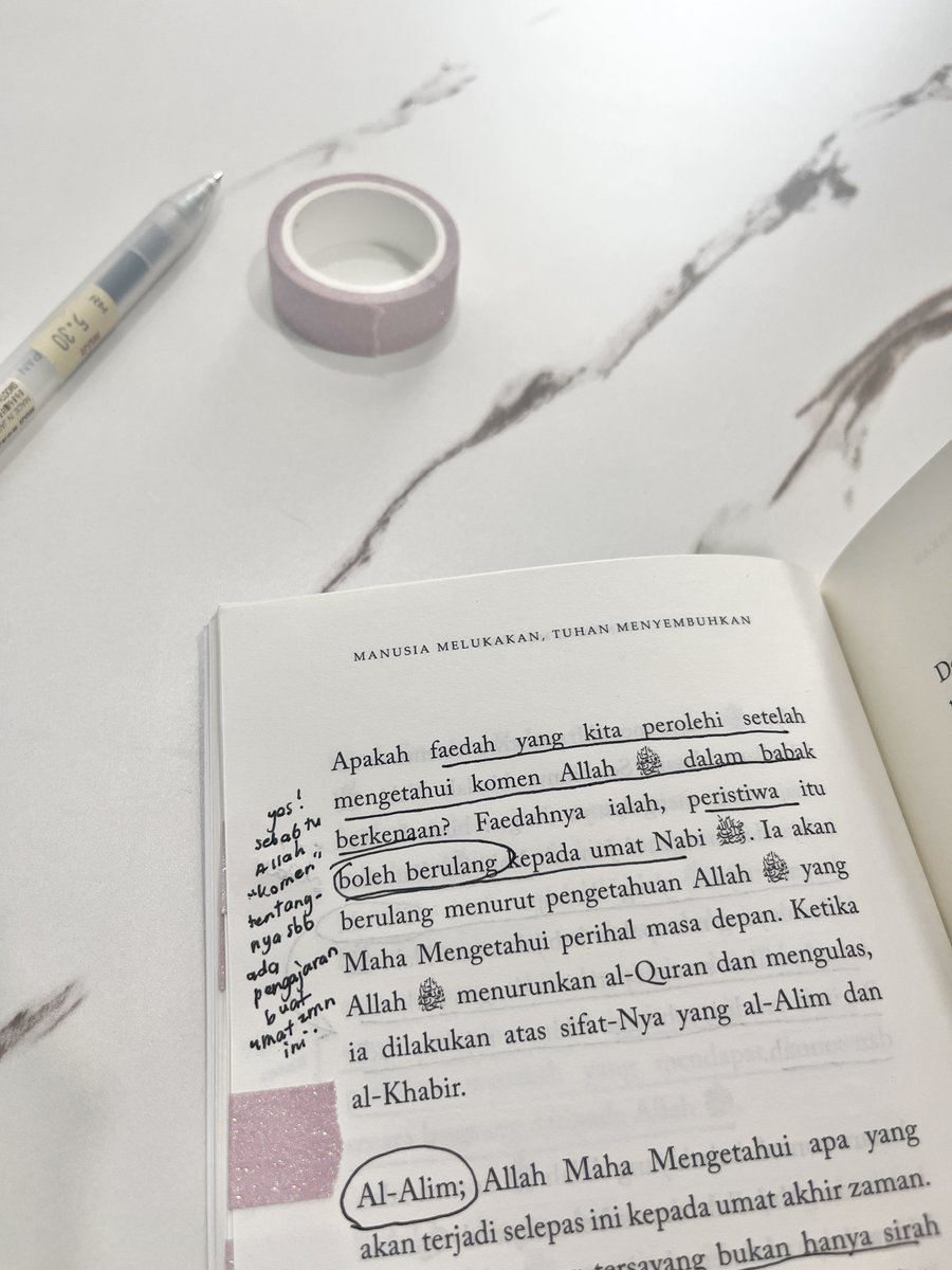 sajidareads's tweet photo. Lepas baca mukasurat ni, cara kita pandang perkataan "musibah" takkan lagi sama dengan sebelum ni. 

Musibah yang menimpa kita memang utk kita, tepat utk kita. 🥺

Dan sirah, bukan sekadar cerita tapi bekalan buat kita untuk hadapi musibah. 🥲❤️‍🩹 https://t.co/rxtsKL8roM