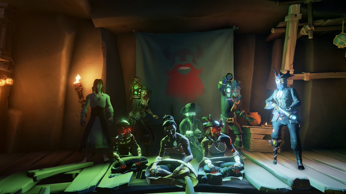 🏴☠️ Another epic Community Day on the high seas! 🌊 Our fearless crew brought home a treasure trove—ships earning anywhere from $4-8mil 🎉⚔️ From Glitterbeard to legend status, we conquered it all together! 

#SeaOfThieves #BeMorePirate