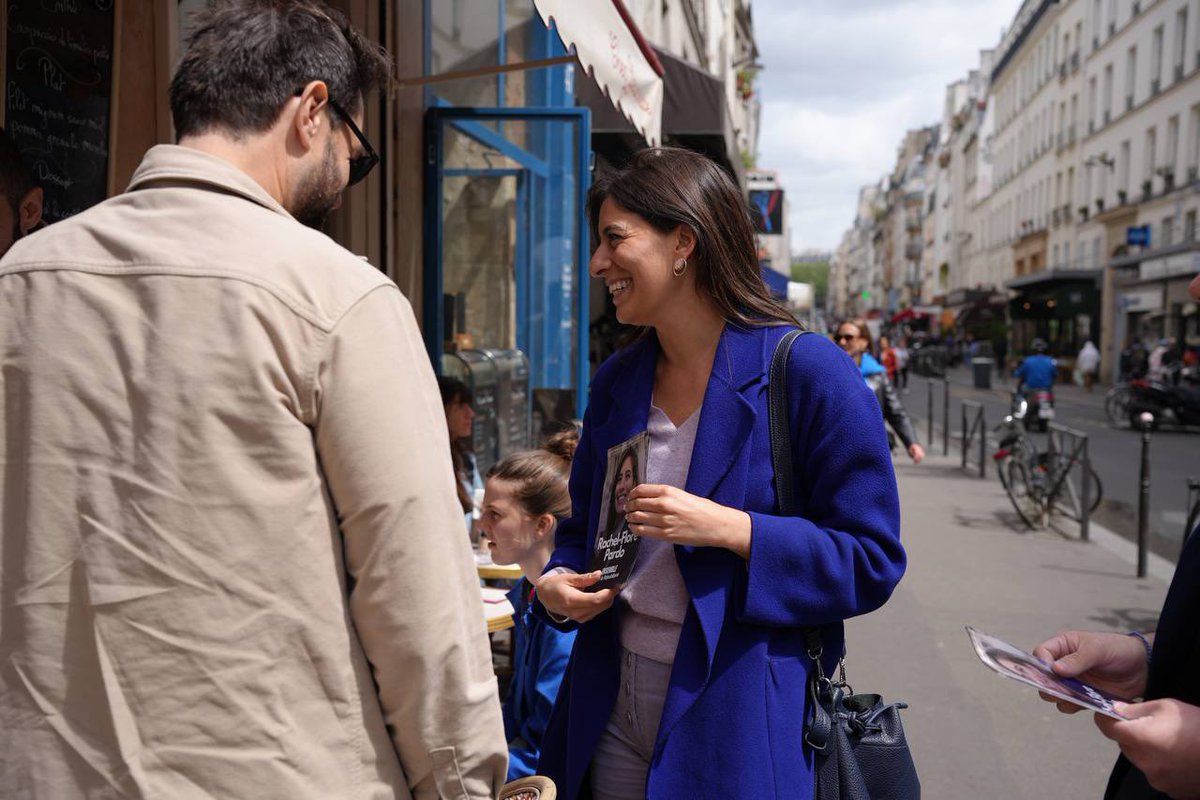rachelflore's tweet photo. Sur le terrain non stop jusqu’au 30 juin à Paris 10 et Paris 3 🚀

Merci à tous les militants pour leur mobilisation extraordinaire 🔥

Ensemble nous ferons gagner la démocratie et la République ! 🇫🇷 https://t.co/SQK9tbuTVR