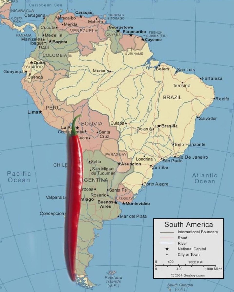 theepicmap's tweet photo. Map of South America https://t.co/Z6S0pUleh2
