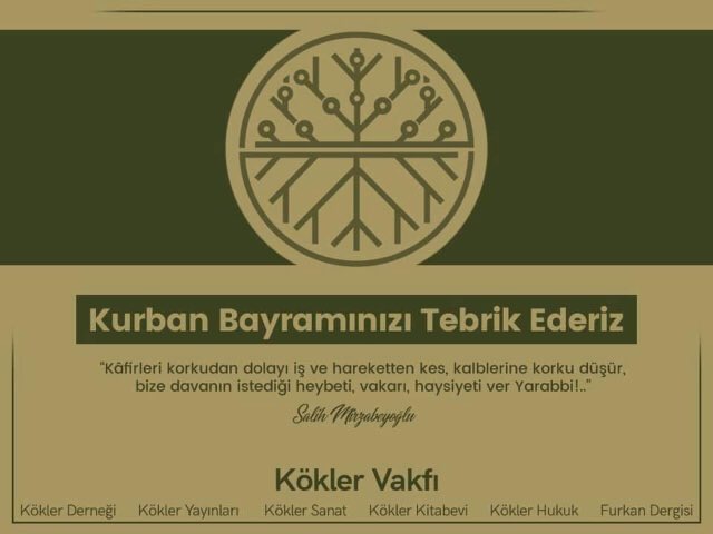 Kurban bayramınızı tebrik ederiz! #kurban