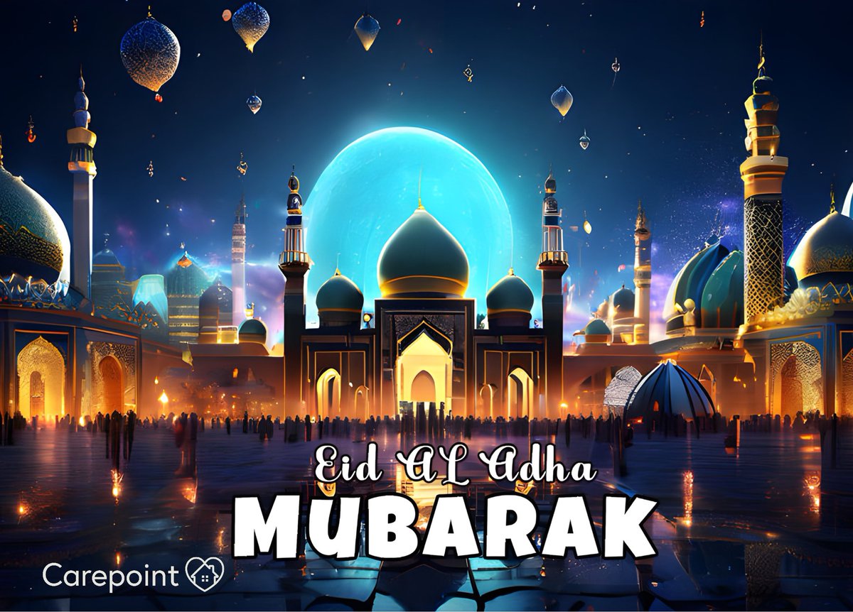 carepointserv's tweet photo. Eid Al Adha Mubarak 💫

#eidaladha #carepointservices #socialcare https://t.co/cB3C8vyzoy