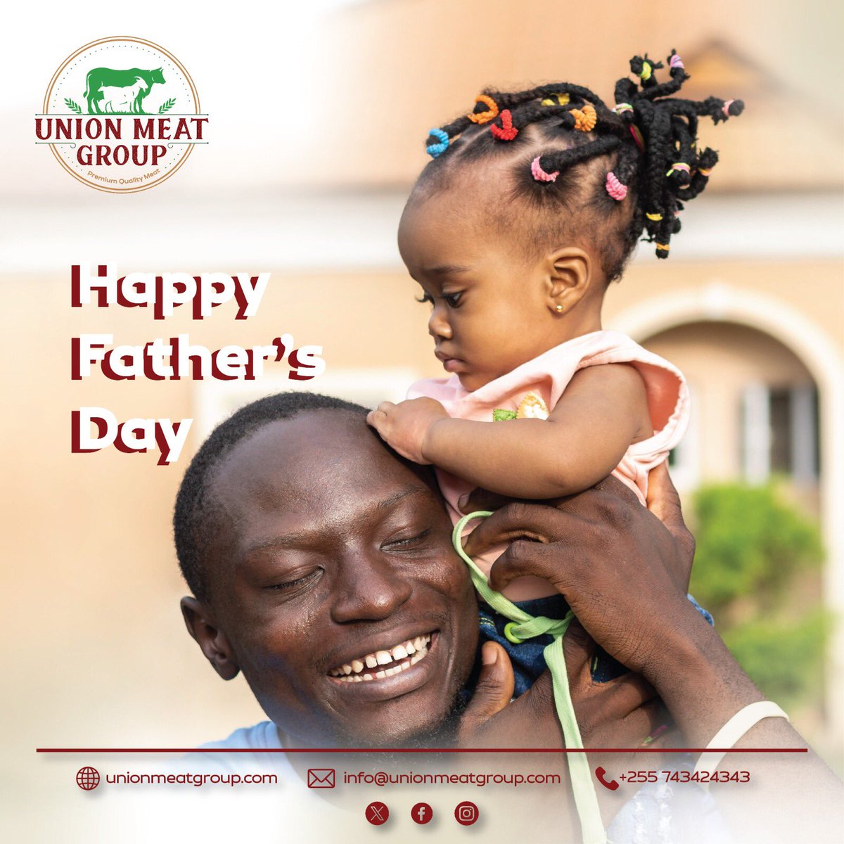 unionmeatgroup's tweet image. Happy Father's Day to all the amazing dads out there from Union Meat Group! Grill up some special memories today with our premium meats. Cheers to all the fathers who sizzle with love and care!  #FathersDay #UnionMeatGroup