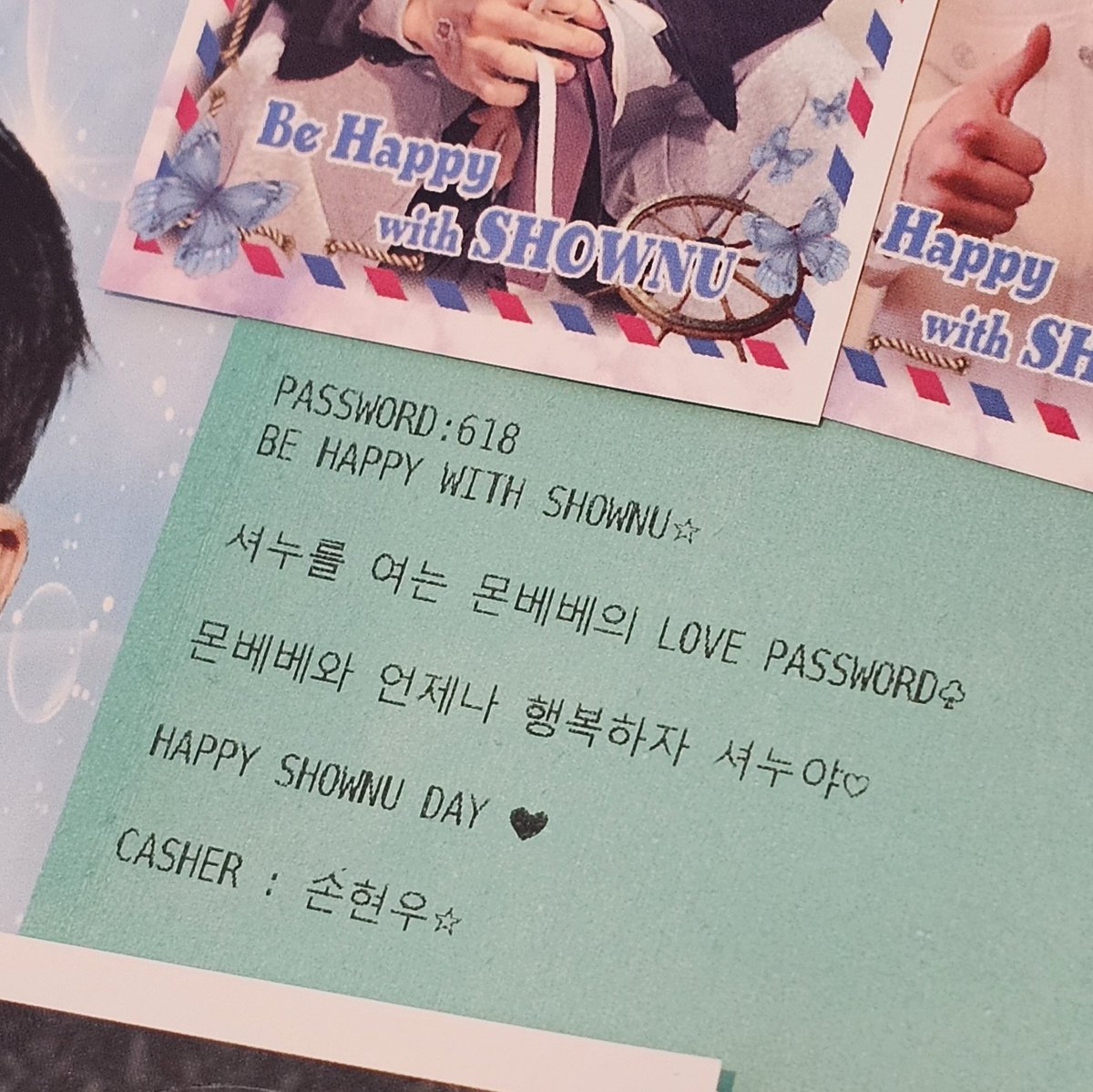 nvrmnd126's tweet photo. 셔누 생일카페 호야팡야 미리 다녀왔습니다🥳🎂🎉 셔누를 향한 청춘과 사랑 가득한 곳🥹❤️🩵 냅다 비밀번호 618만 연타하는 여성 됨🤣 열려라 손현우🔓 이쁜 카페 열어주셔서 감사합니다🙇‍♀️❤️
@MonstaX_mission
#셔누의_행복을_여는_Password_618 https://t.co/j6Kano8Oe8