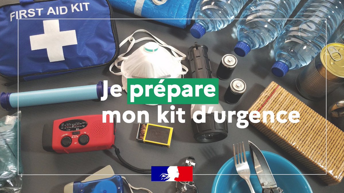 ⛈️🔥 Inondations, #FeuxDeForêt, intempéries...

Face aux risques, soyons prêts !

Connaissez-vous les indispensables à avoir dans son kit d'#urgence en cas d’évacuation ou de confinement ?

Pour en savoir plus 👉 georisques.gouv.fr/communiquer-au…