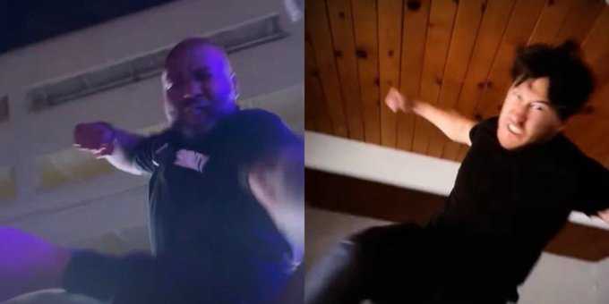 TheTollyCensor's tweet photo. @Dexerto Bouncer did a Markiplier lmao https://t.co/gSjDG1JYLG