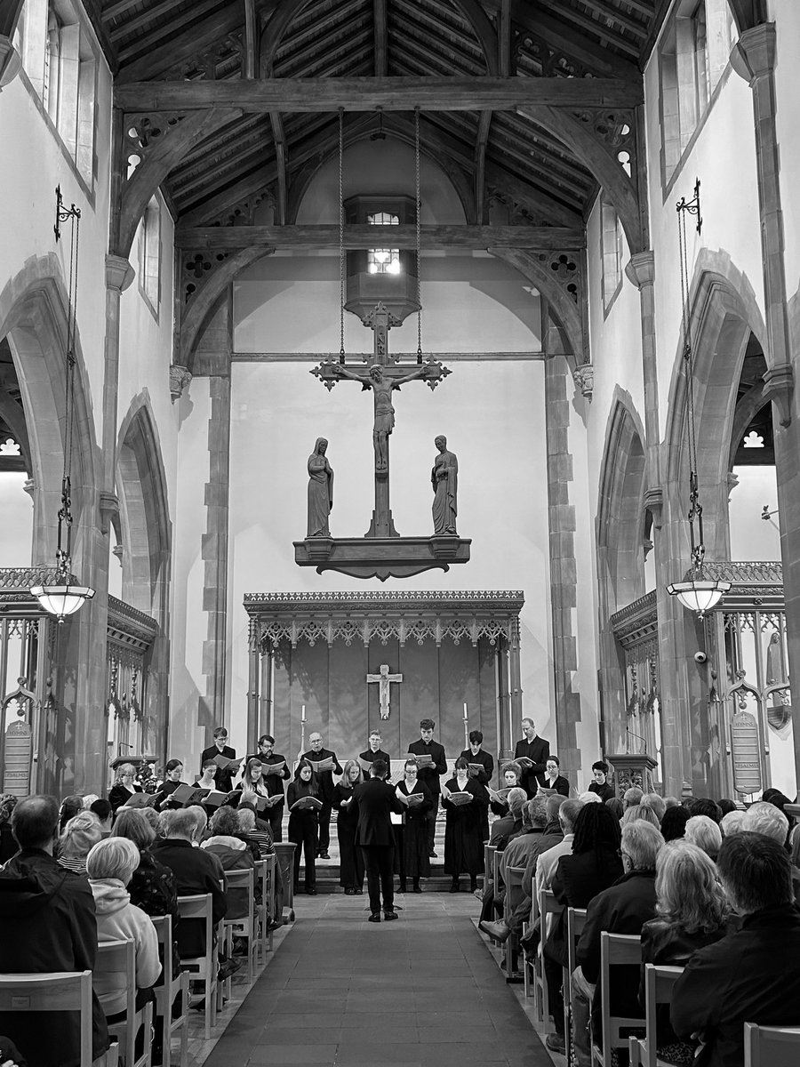 damianjokeeffe's tweet photo. Lovely to be back on home ground in #Liverpool with @tallisconsort friends yesterday afternoon for our programme of Fauré and Vaughan Williams @LiverpoolParish. Thank you to everyone who continues to support the group. https://t.co/G1bEOzW3op
