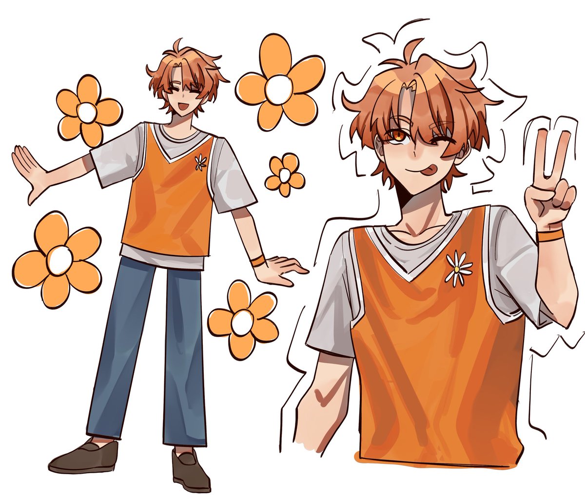 i give you another mitsuki art in one of the clothes i bought that reminded me of him! #アイナナ #idolish7