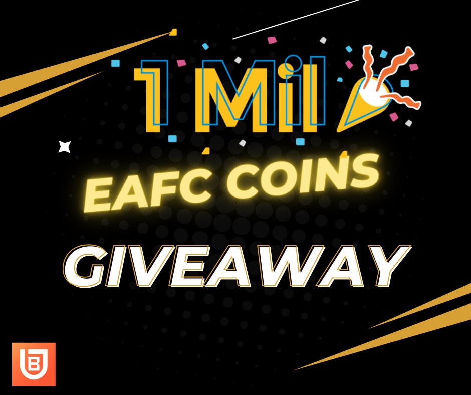 🚨1 MILLION COINS GIVEAWAY 🚨
 
We will choose 2 winners 🏆 each will get 500K coins 

I will use Twitter picker and share the screenshot from the picker system 

To enter:
• ❤️ Like
• 🔁 RT 
• ✅ Follow me and <a href="/u7buyonline/">U7BUY Official</a>

Winners will be announced this Wednesday. 
Good luck