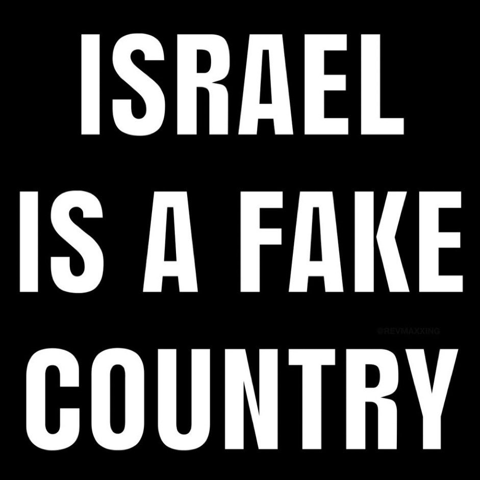 Do you agree that Israel is a fake country?

Yes or no