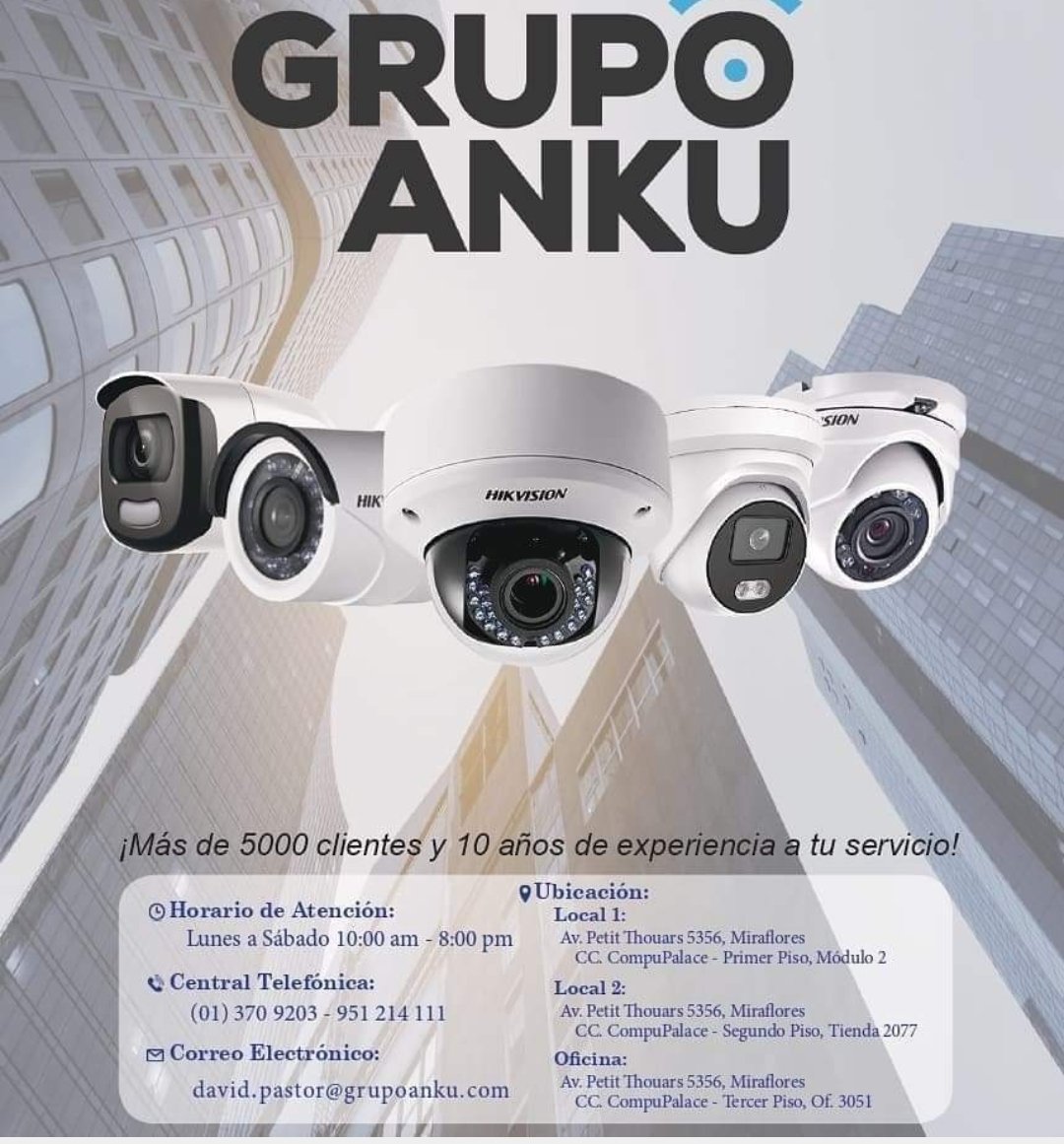 djpastor's tweet photo. #Grupoanku especialistas en Cámaras de Seguridad contacto 971879828 https://t.co/tbt2TADIRX
